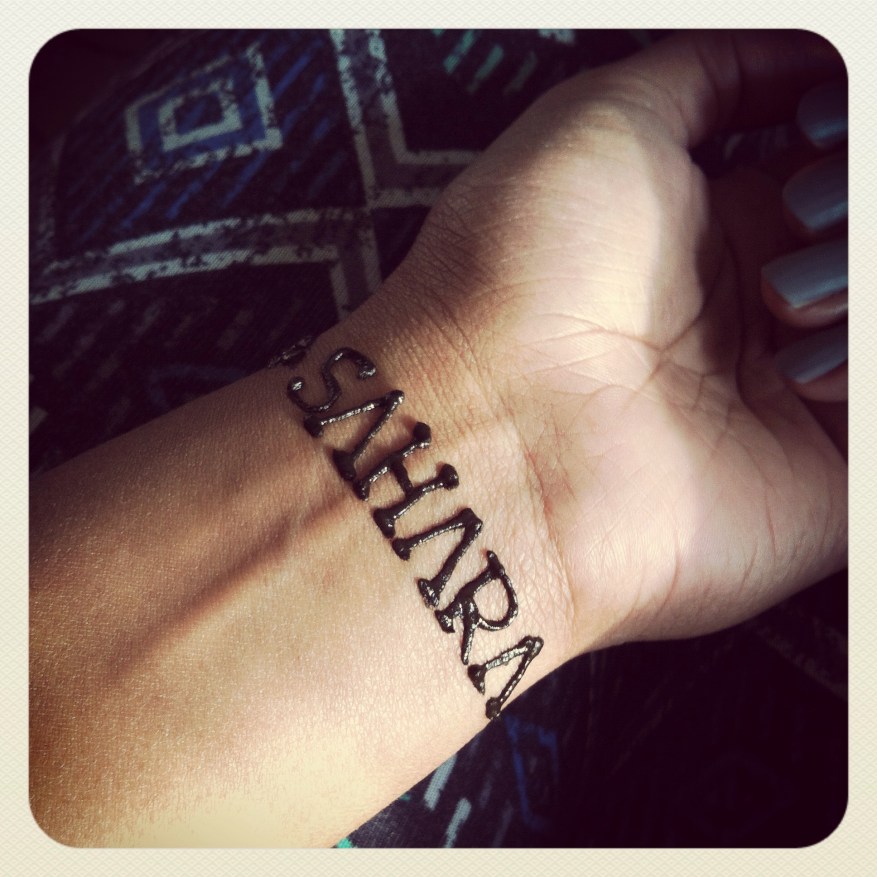 tatouage au henne sahara paris